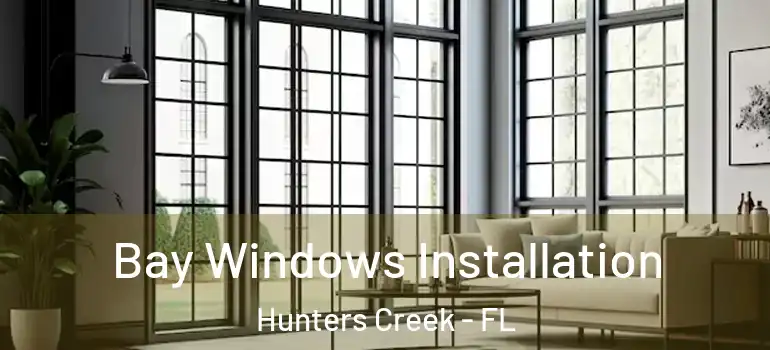 Bay Windows Installation Hunters Creek - FL