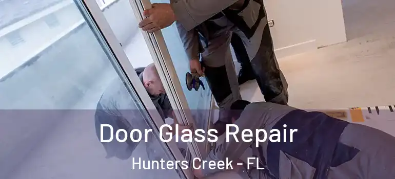 Door Glass Repair Hunters Creek - FL