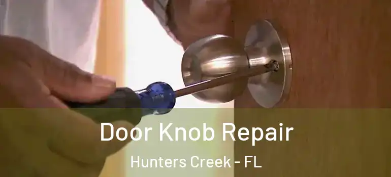 Door Knob Repair Hunters Creek - FL