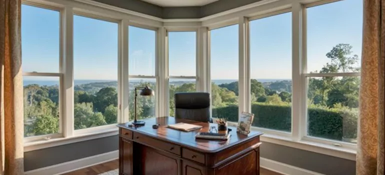 Residential Bow Window Installation in Hunters Creek, FL