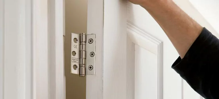 Bathroom Stall Door Hinge Repair in Hunters Creek, FL