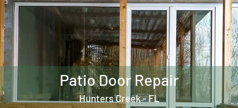 Patio Door Repair Hunters Creek - FL