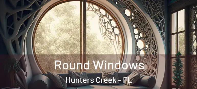 Round Windows Hunters Creek - FL