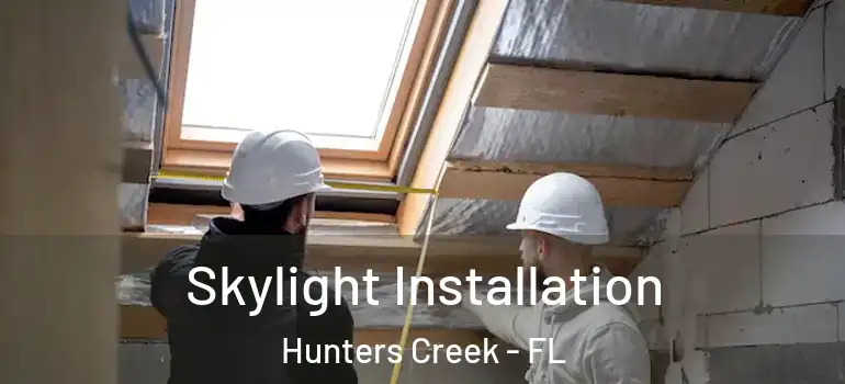 Skylight Installation Hunters Creek - FL