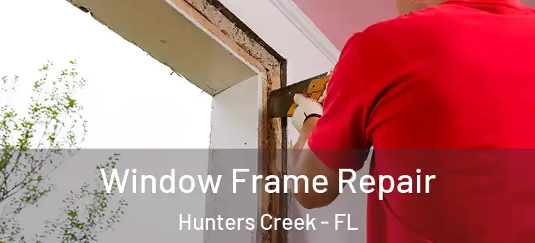 Window Frame Repair Hunters Creek - FL