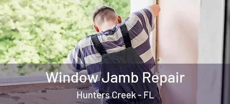 Window Jamb Repair Hunters Creek - FL